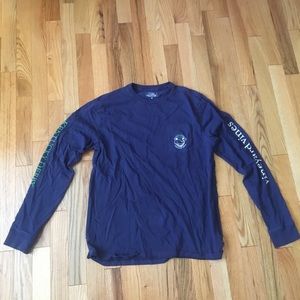 Vineyard Vines Long Sleeved Kentucky Derby Tee